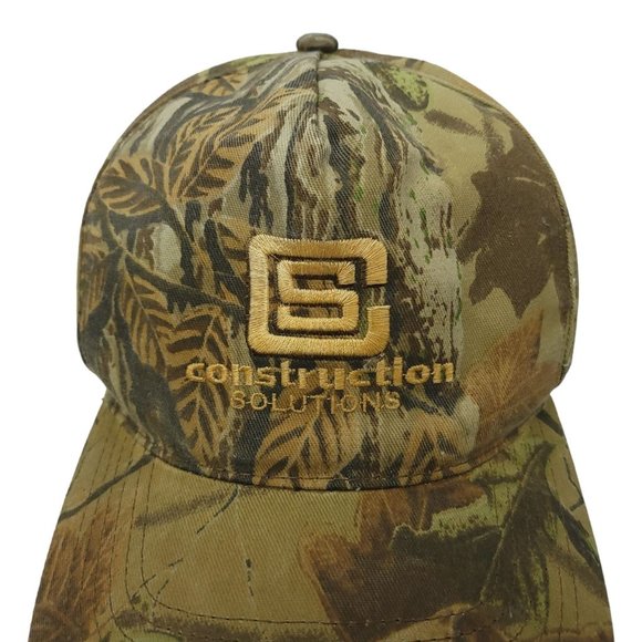 Vintage Realtree Camo Snapback Cap Trucker Hunter Baseball Hat USA Made - Picture 7 of 14